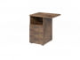 Тумба приставная LEMO L-232 Таксония шоколадная_370671