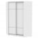 Шкаф-купе YA-230х1400-568-5(Белый-D4D4)_346141