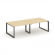 Стайл Проджект Стол переговорный SN-59O.SPRG-043.3 Акация Лорка/Металл Антрацит 2760*1180*750 _3809490
