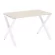 Стол рабочий LOFT VR.L-SRX-2.7 Металл белый Денвер светлый_226815
