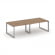 Стайл Проджект Стол переговорный SN-59O.SPRG-043 Дуб Табак/Металл Серый 2760*1180*750 _3813672
