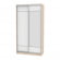 Шкаф-купе B-220х120х60-1(ДСС-Белый-D7D8)_357667