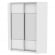 Шкаф-купе YA-198х1250-1(Белый-D3D3)_357340