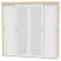 Шкаф-купе T-5-230х235х45-M(ДСС-Белый-2)_347877
