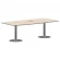 Конференц-стол на 6-8 человек IMAGO ПРГ-4 Клен-алюминий_230379