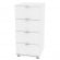 Комод Алиса(K3)856х401х459сторцевойручкой(Белый)_354231