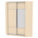Шкаф-купе YA-198х1250-4(ДМ-D4D3)_359544
