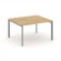Стайл Проджект Стол переговорный SN-59P.SPRG-033.3 Тиквуд Светлый/Металл Серый 1380*1180*750 _3859550